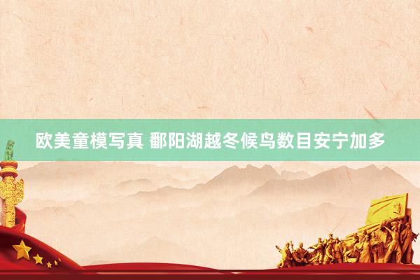 欧美童模写真 鄱阳湖越冬候鸟数目安宁加多